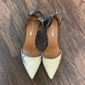 Free people leather shoes size 7